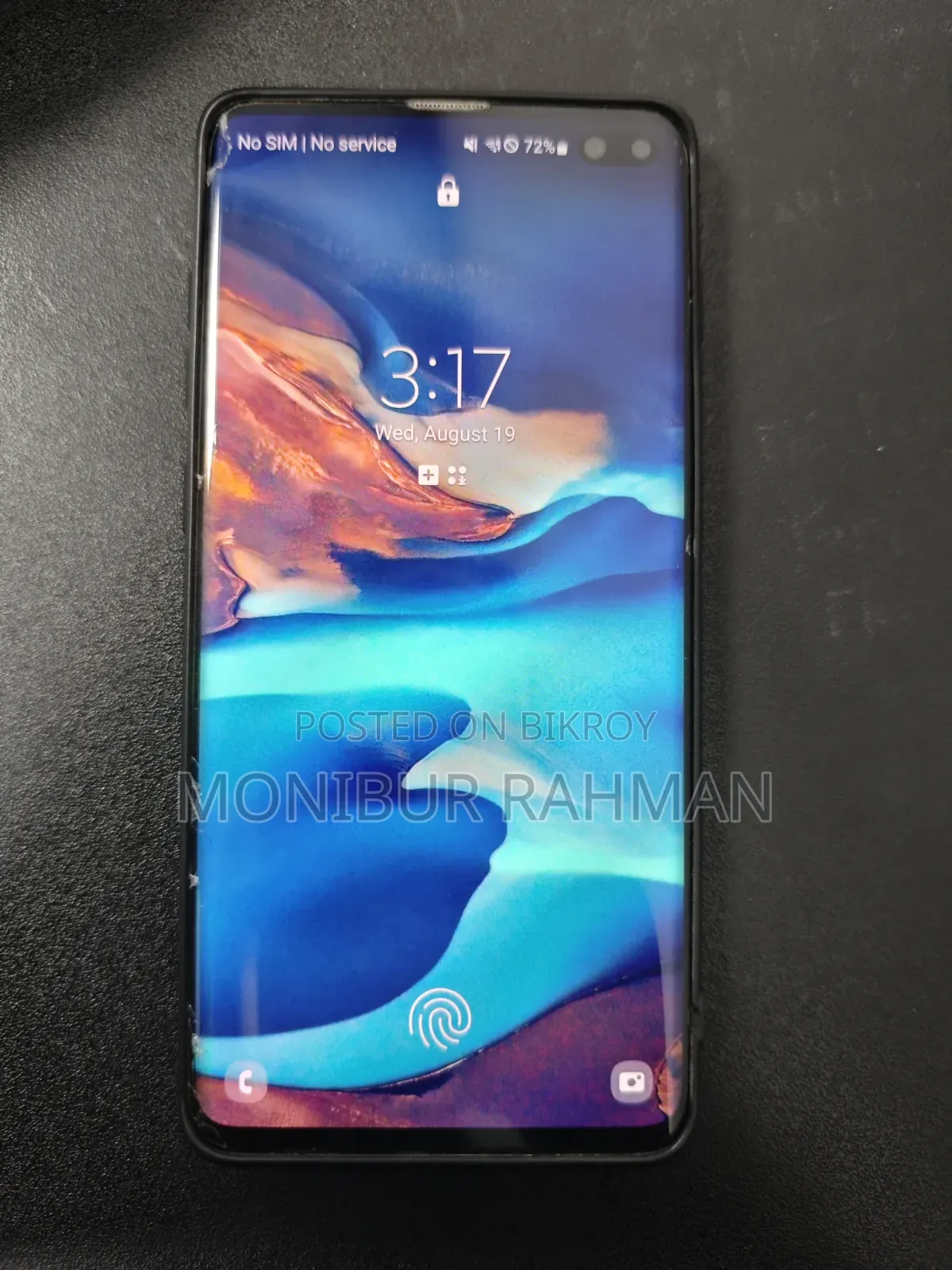 Samsung Galaxy S10 Plus 128 GB Black