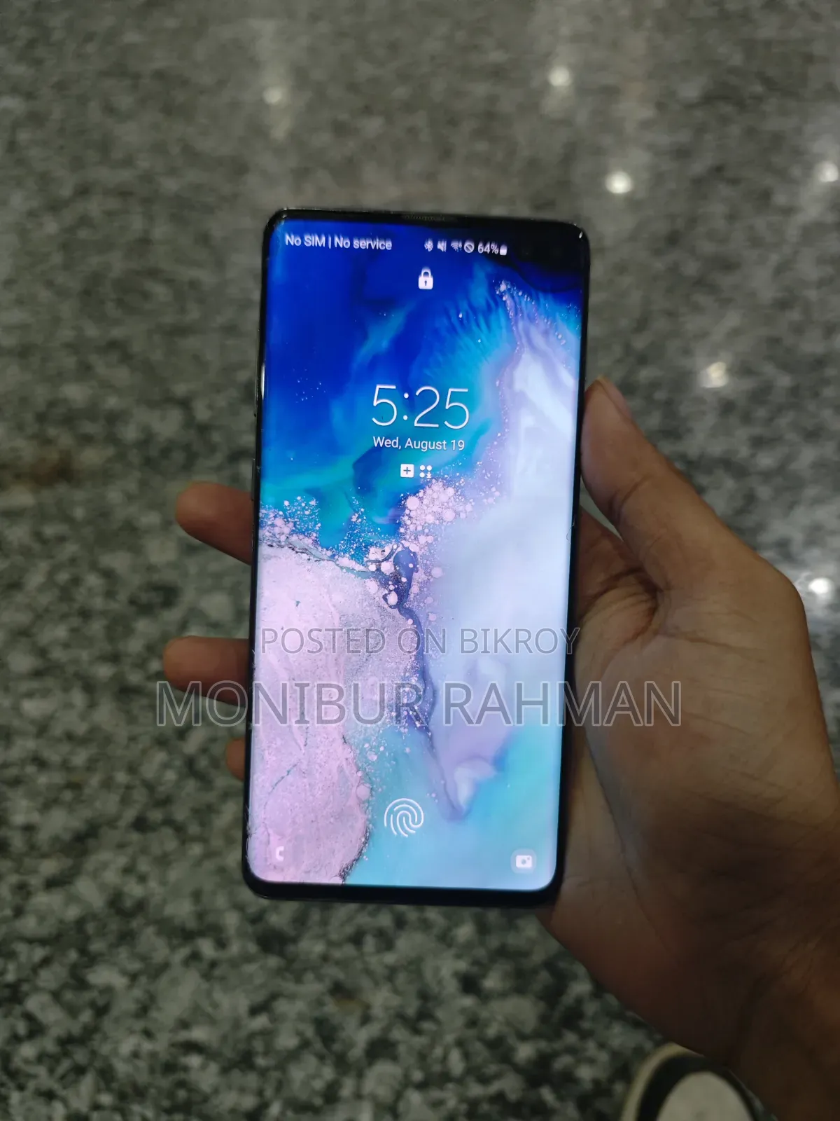 Samsung Galaxy S10 Plus 128 GB Black