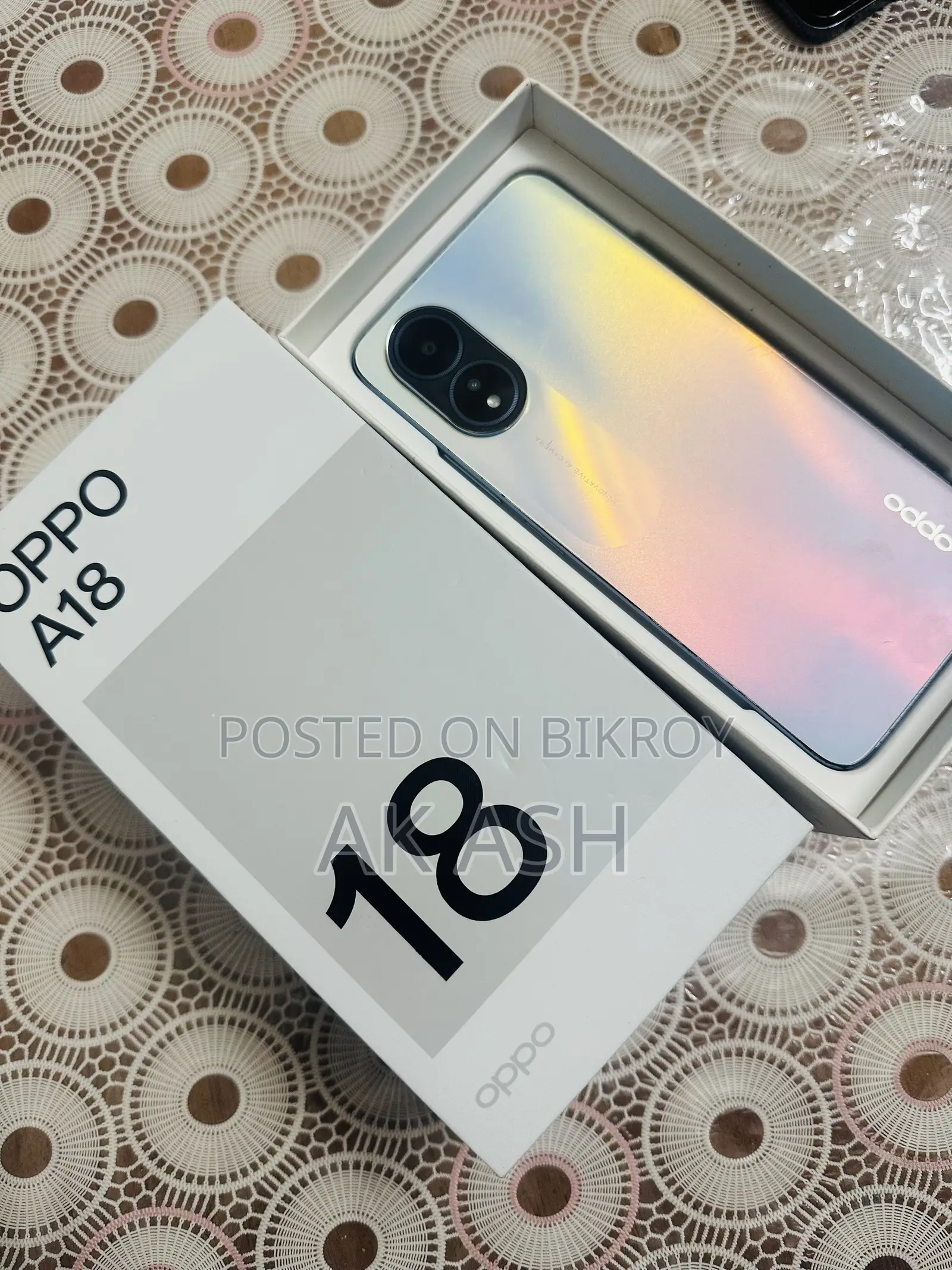 Oppo A18 128 GB White