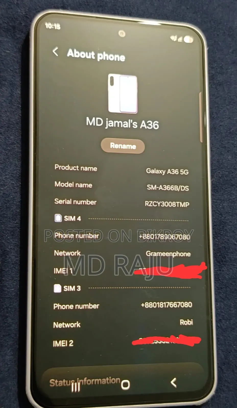 Samsung Galaxy A36 256 GB Blue