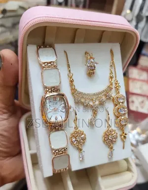 ❤️ Eye-Catching 6-in-1 Jewelry and Watch Set ❤️
