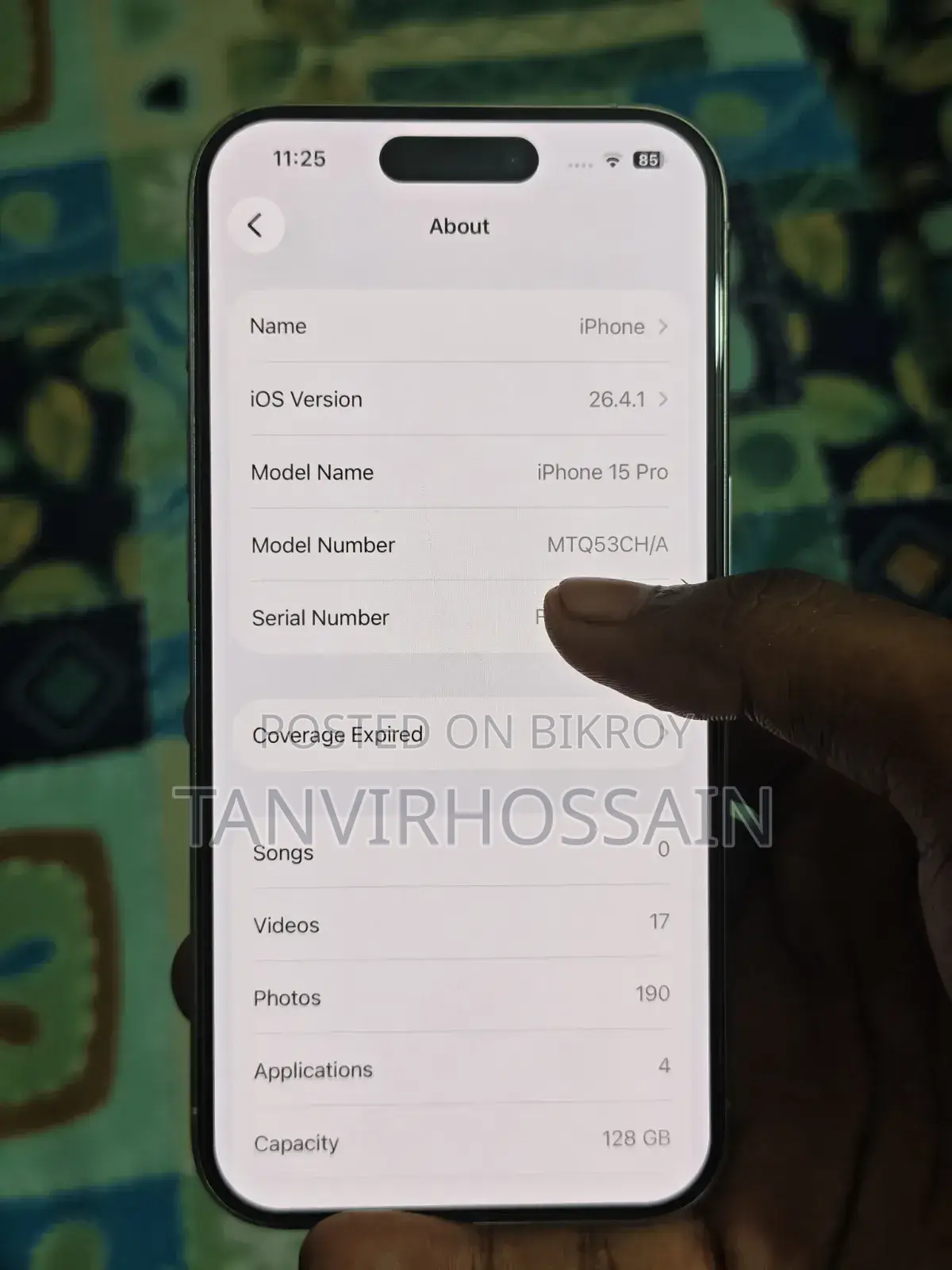 Apple iPhone 15 Pro 128 GB White