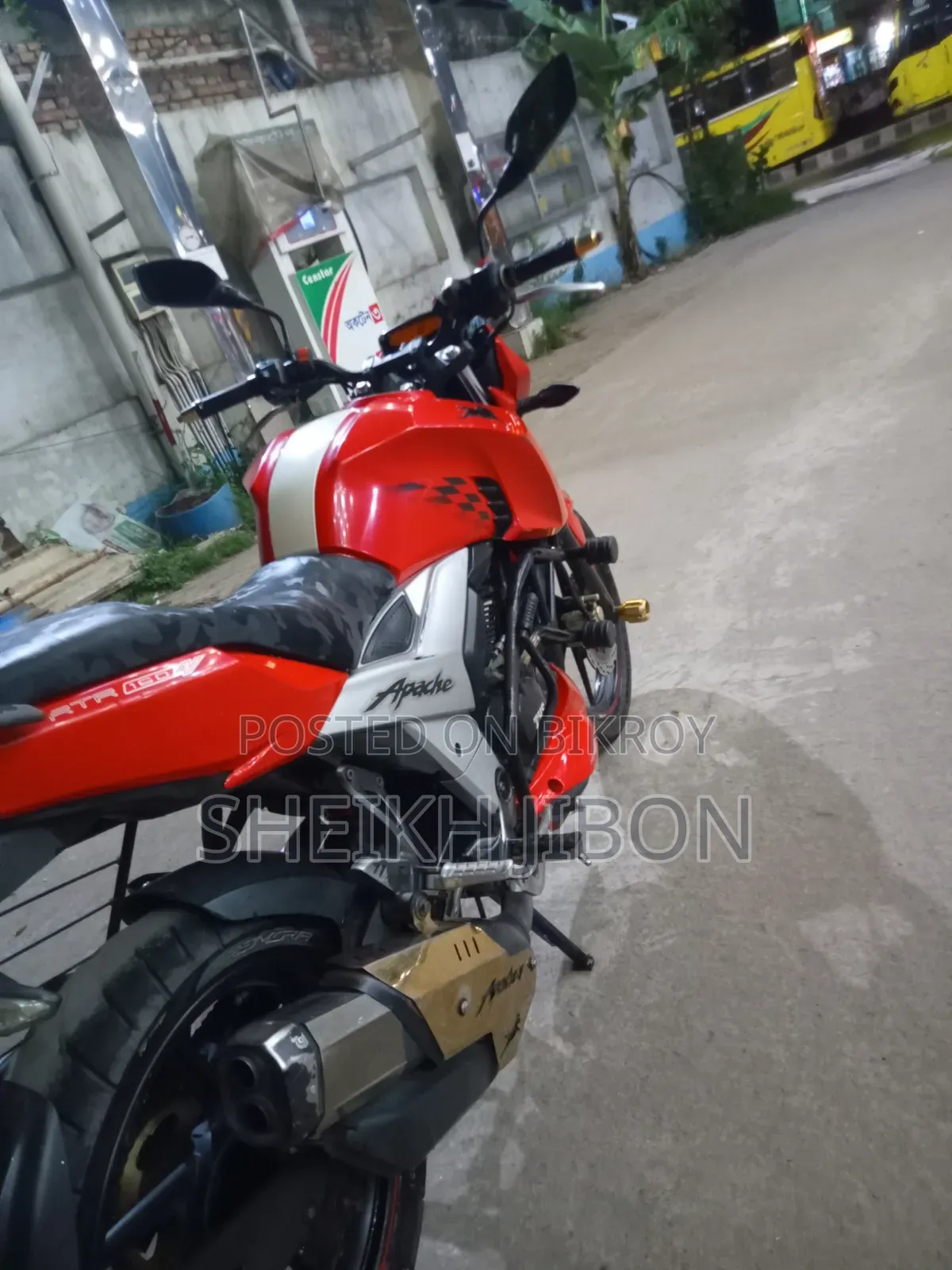 টিভিএস আপাচি আরটিআর ১৬০ ৪ভি ২০২০ লাল