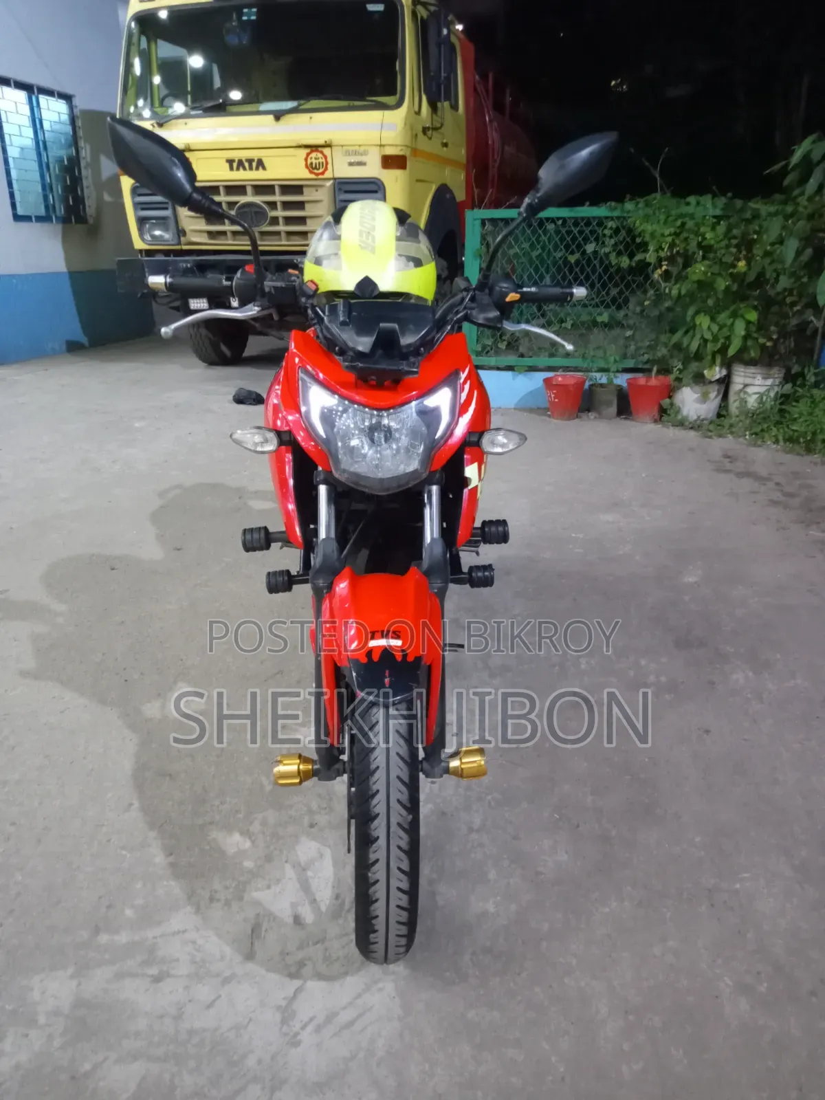 টিভিএস আপাচি আরটিআর ১৬০ ৪ভি ২০২০ লাল