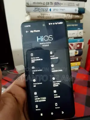 টেকনো স্পার্ক গো ৬৪ জিবি ব্ল্যাক