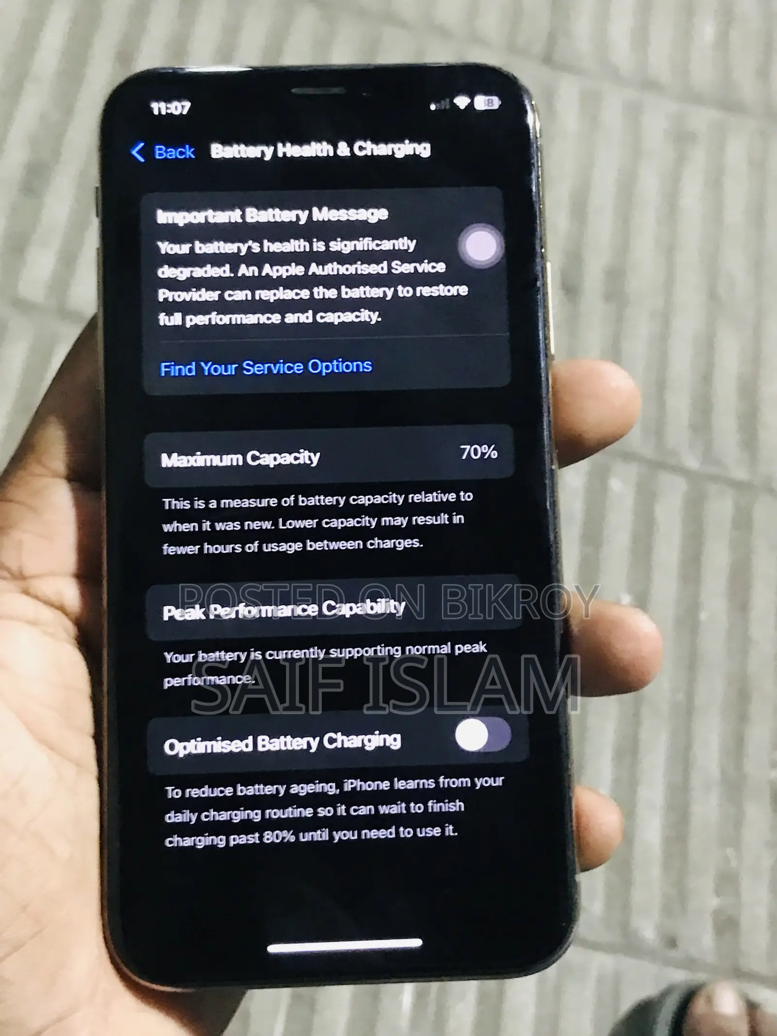 Apple iPhone XS 256 GB Gold