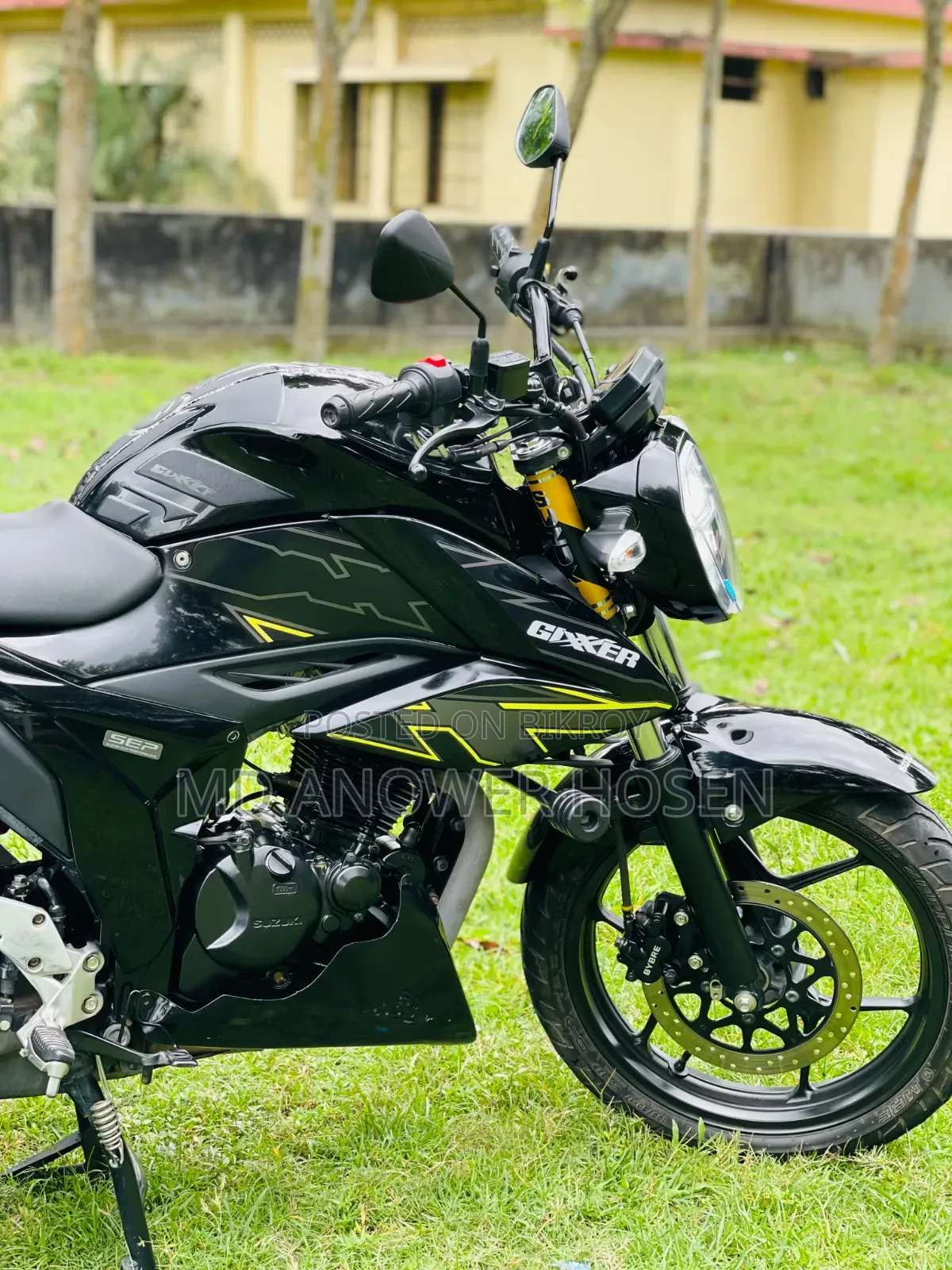 Suzuki Gixxer 2025 Black