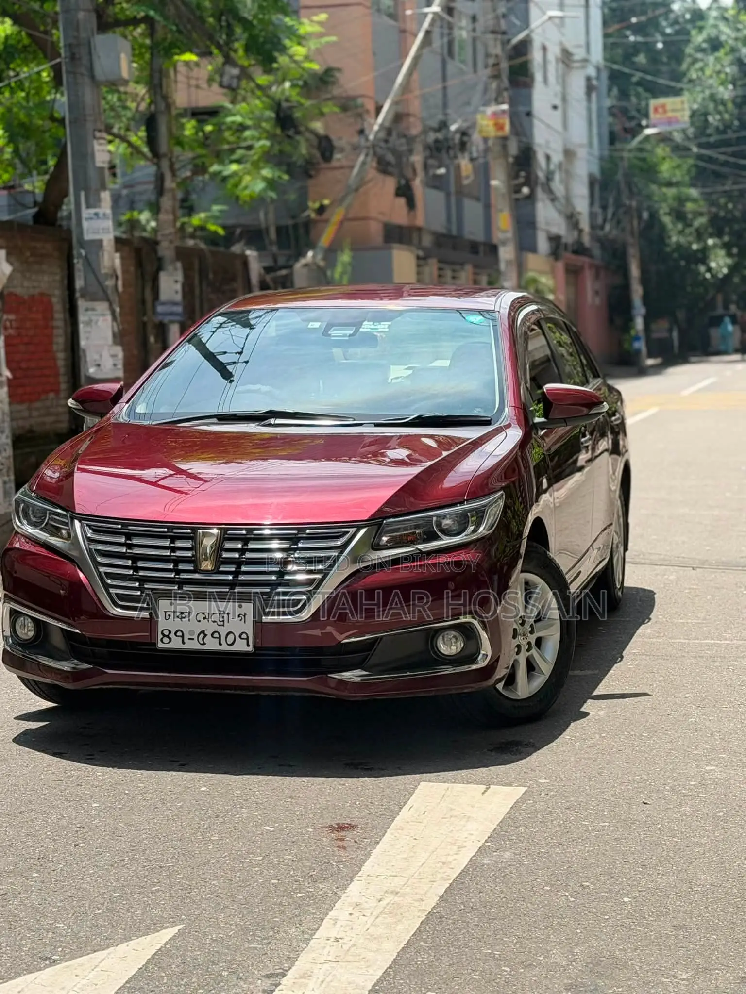 টয়োটা প্রমিও ১.৫ ফ্রন্ট হুইল ড্রাইভ ২০২০ মেরুন
