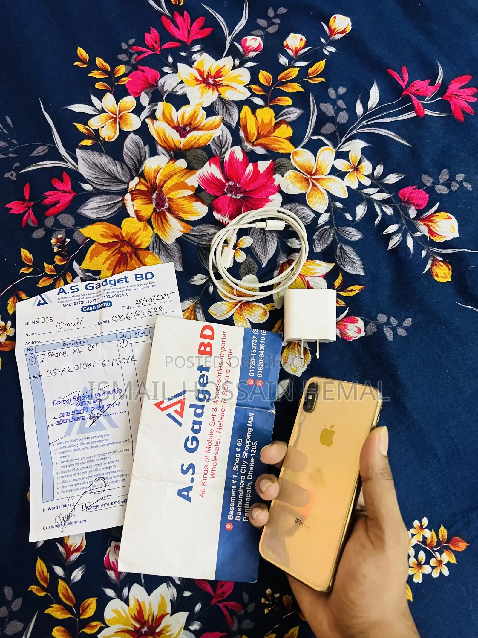Apple iPhone XS 64 GB Gold