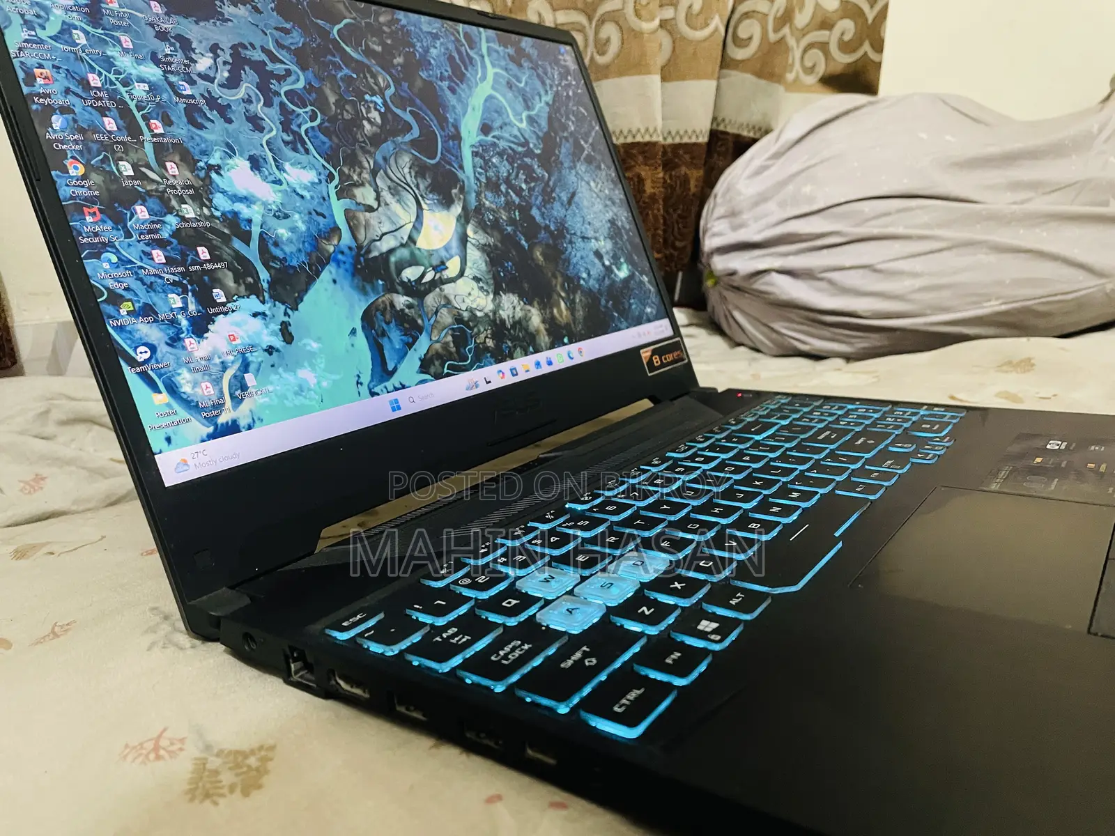 Laptop Asus TUF Gaming A15 16GB AMD Ryzen 7 SSD 512GB