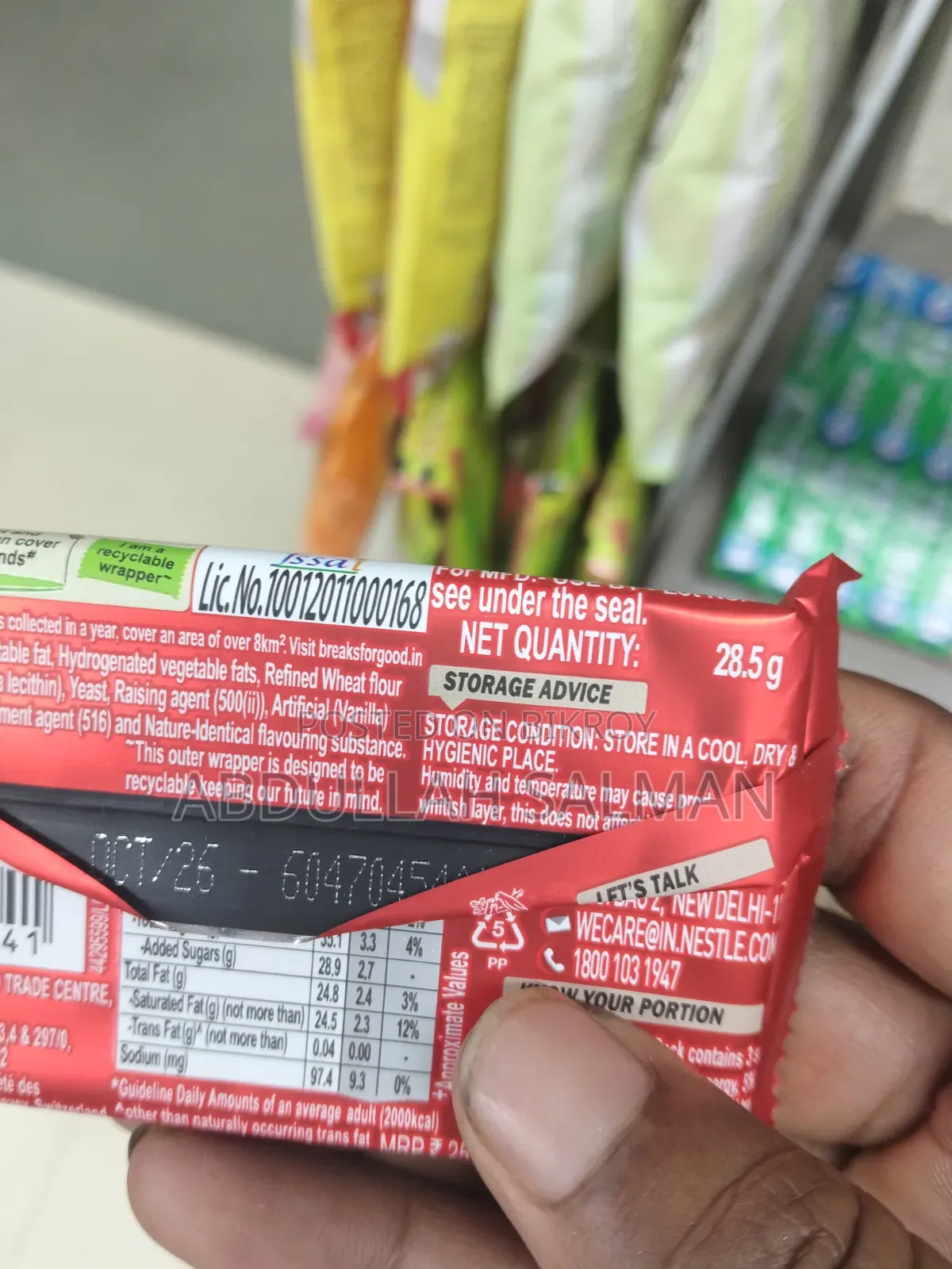 Indian KitKat, Amul Chocolate - Wholesale Bulk Offer