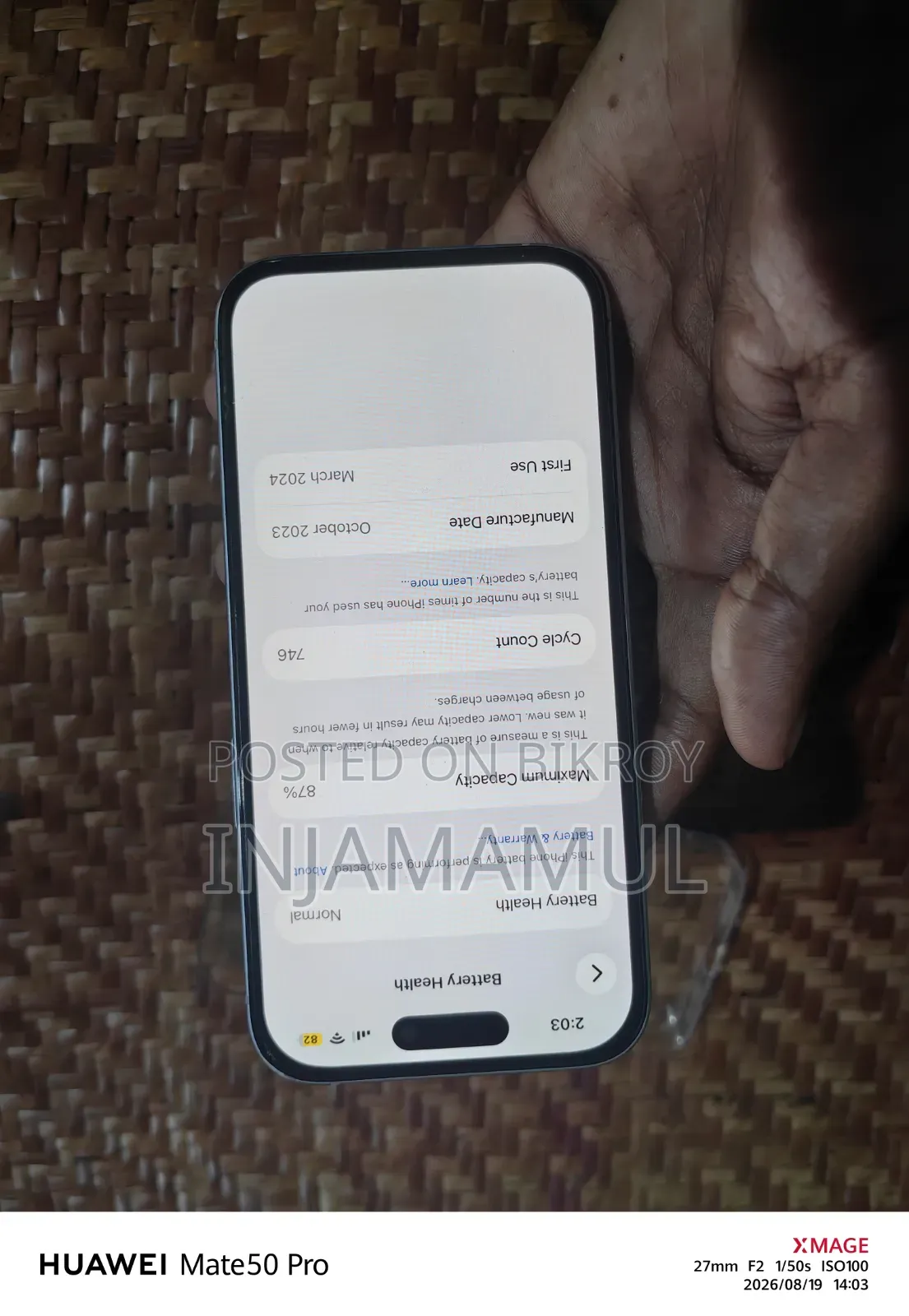 Apple iPhone 15 128 GB White