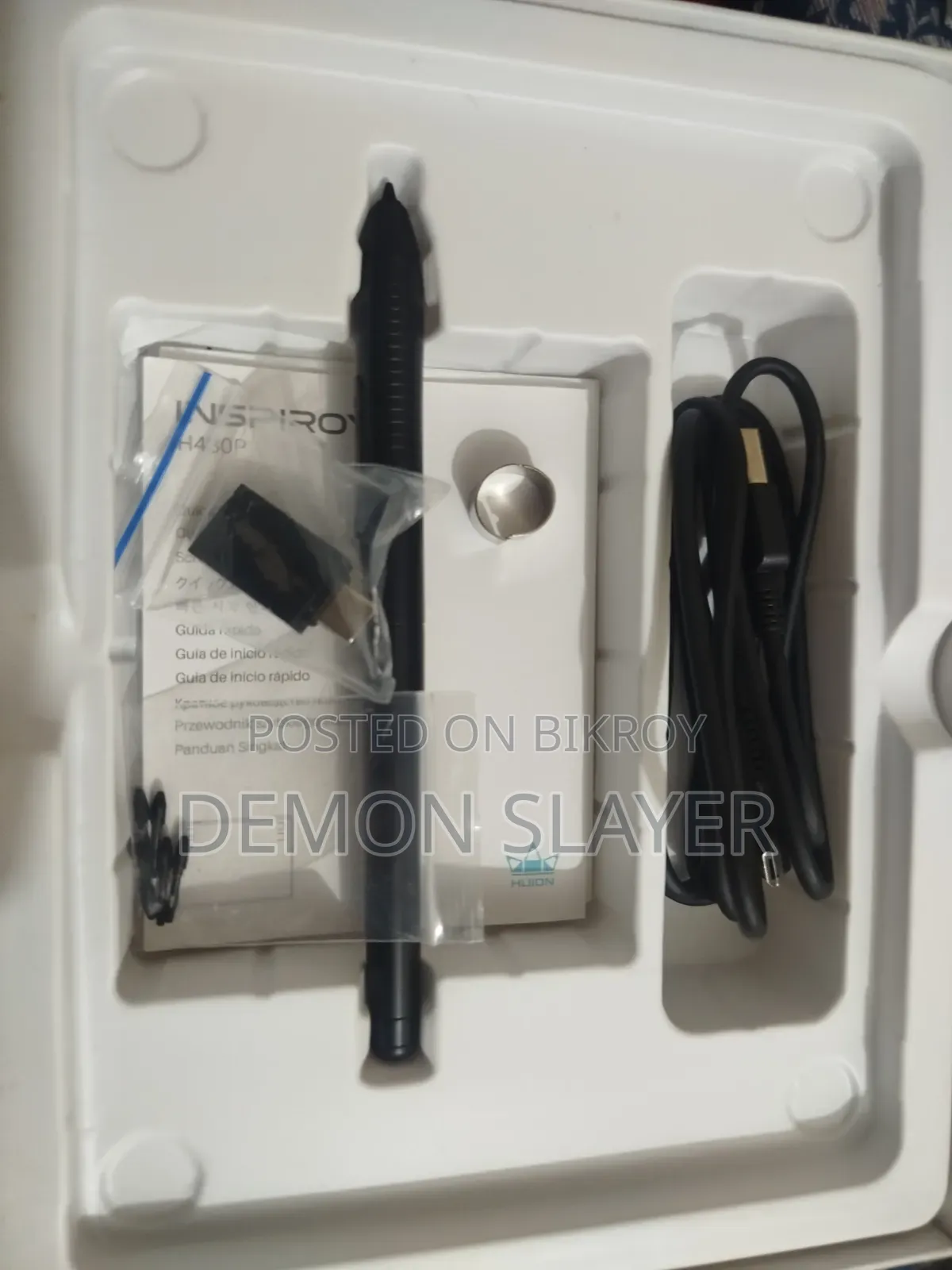 Huion Inspiroy H430P Graphics Tablet – Fresh Condition (Full Boxed)