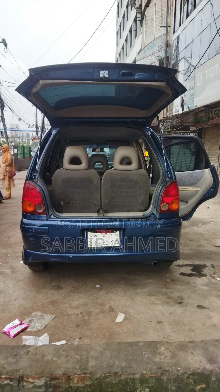 টয়োটা করোল্লা স্পাসিও ১.৬ (৬ সিটার) ১৯৯৮ নীল