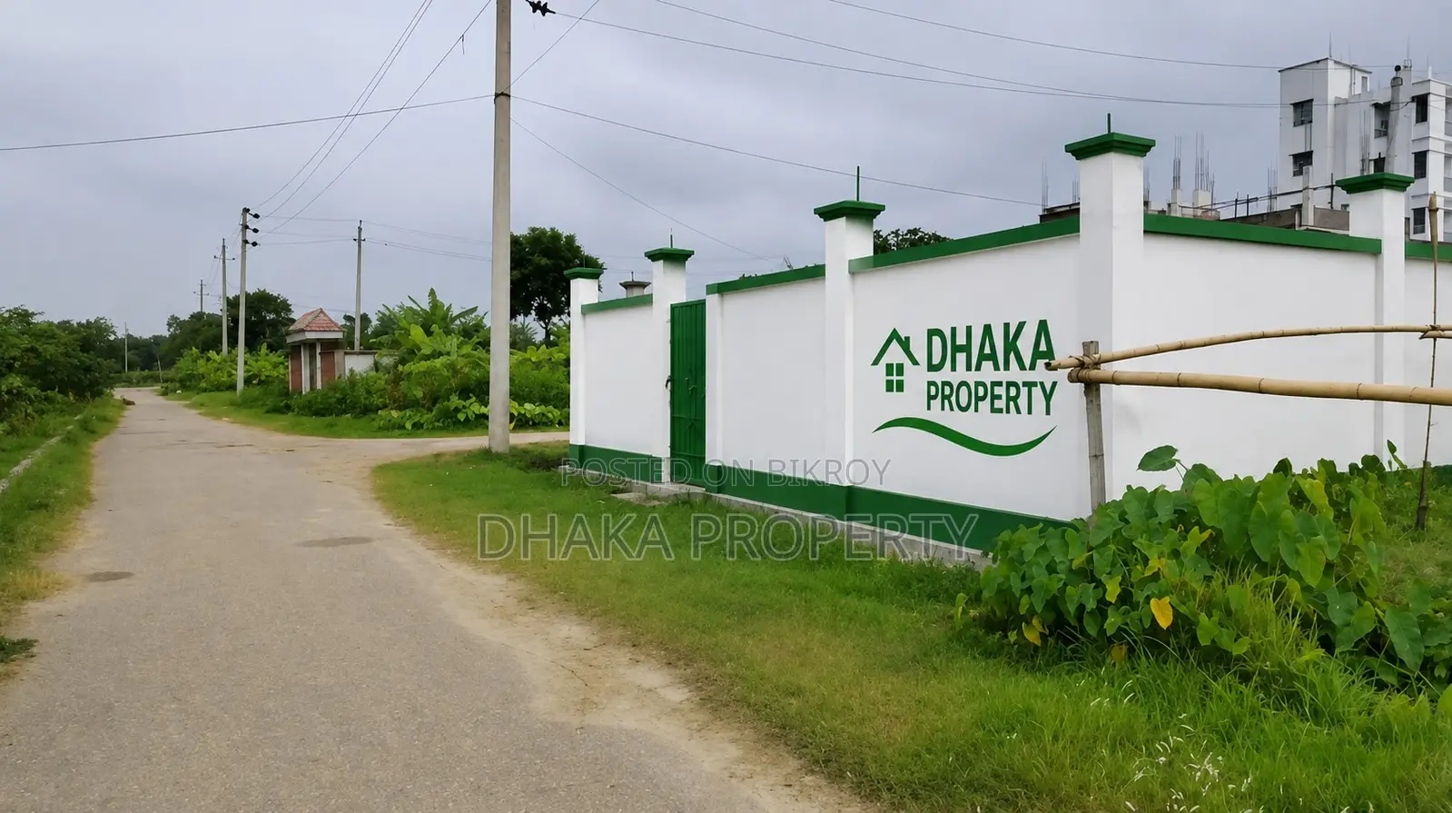 সেক্টর-৮ এ ৫৪ ফুট রাস্তা ৫ কাঠা পার্ক পশ্চিম