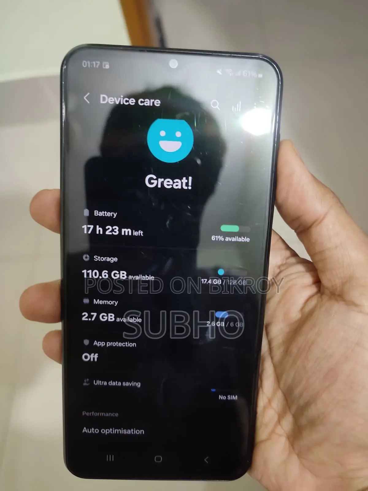 স্যামসাং গ্যালাক্সি এফ২৩ ১২৮ জিবি গ্রিন