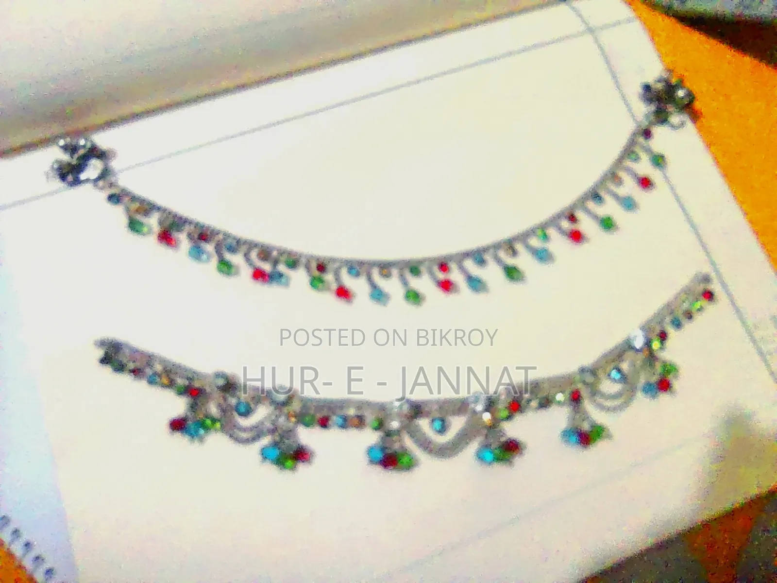 Silver Payel. (Brought from Pakistan)