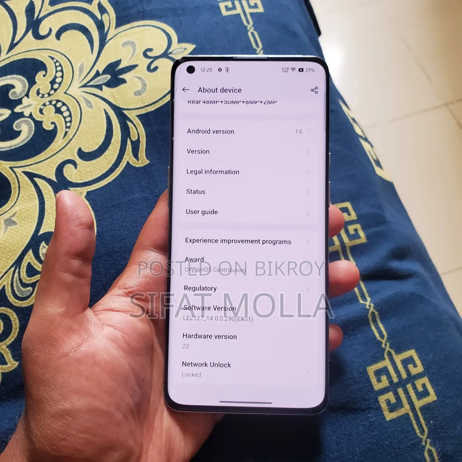নতুন ওয়ানপ্লাস ৯ প্রো ২৫৬ জিবি সিলভার