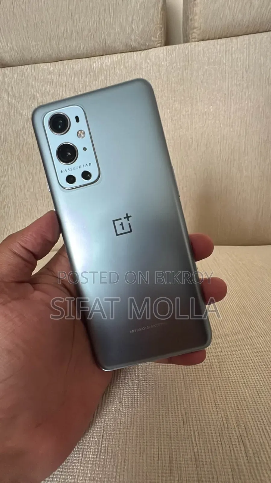 নতুন ওয়ানপ্লাস ৯ প্রো ২৫৬ জিবি সিলভার
