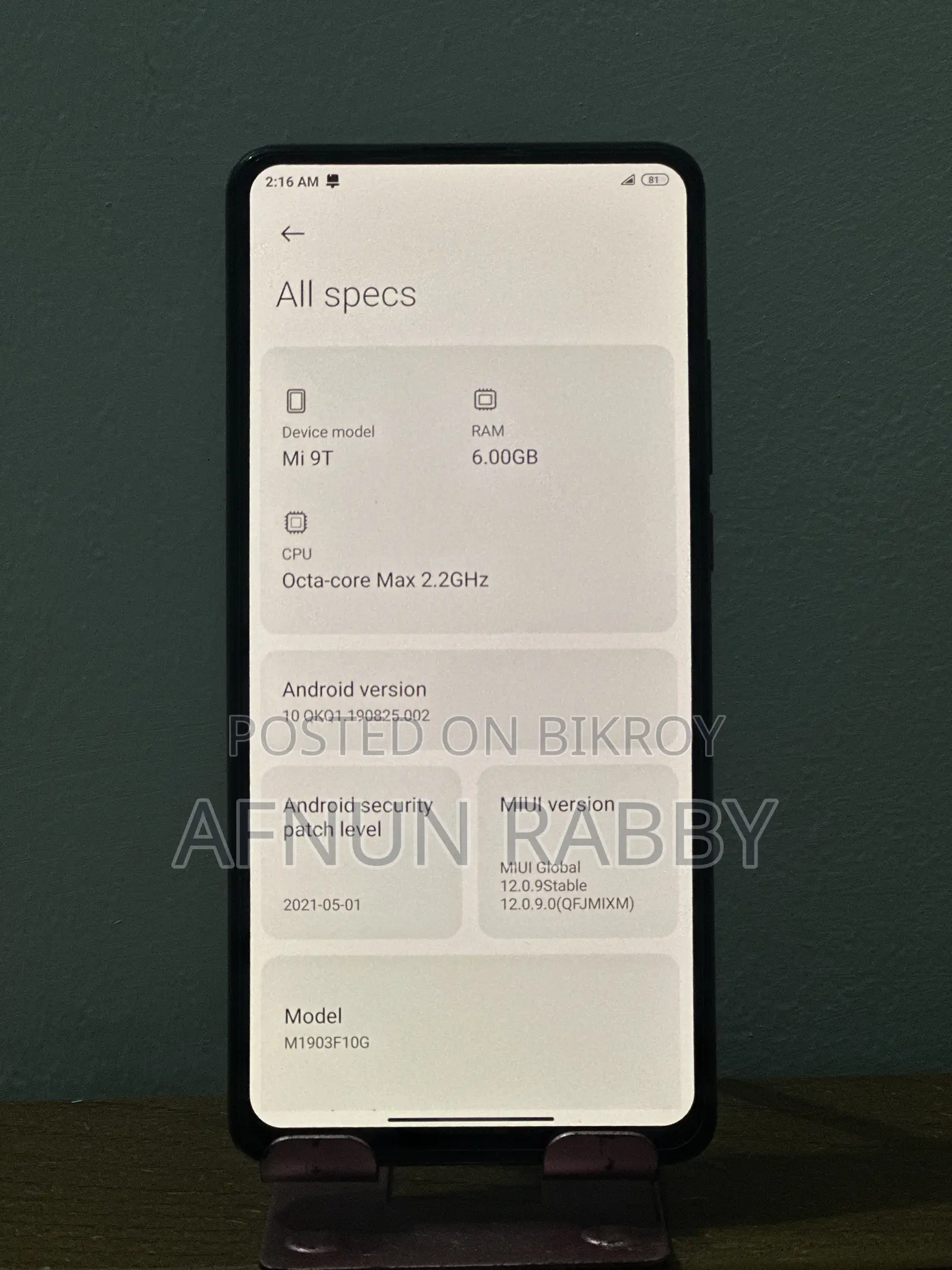 Xiaomi Mi 9T 128 GB Red