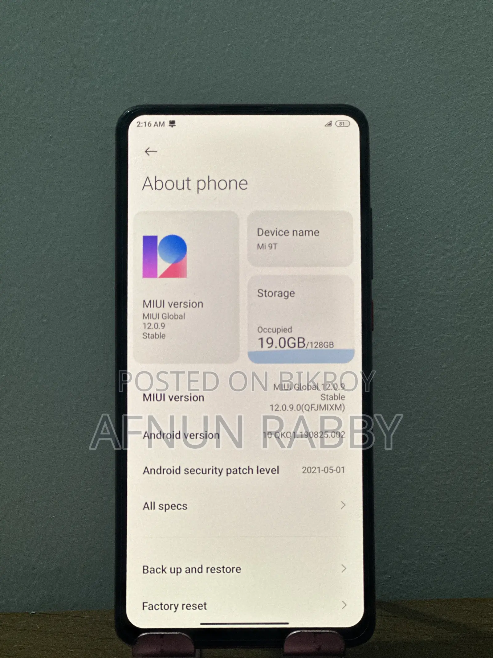 Xiaomi Mi 9T 128 GB Red