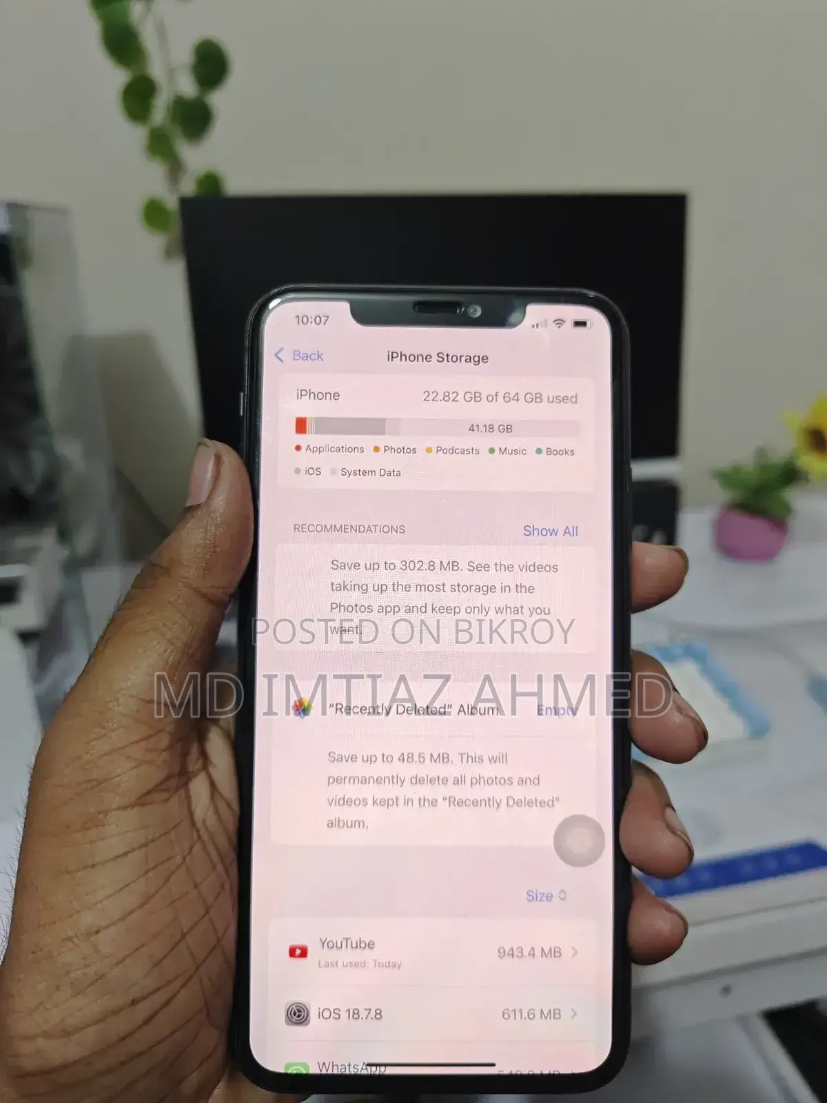 Apple iPhone 11 Pro Max 64 GB Gray