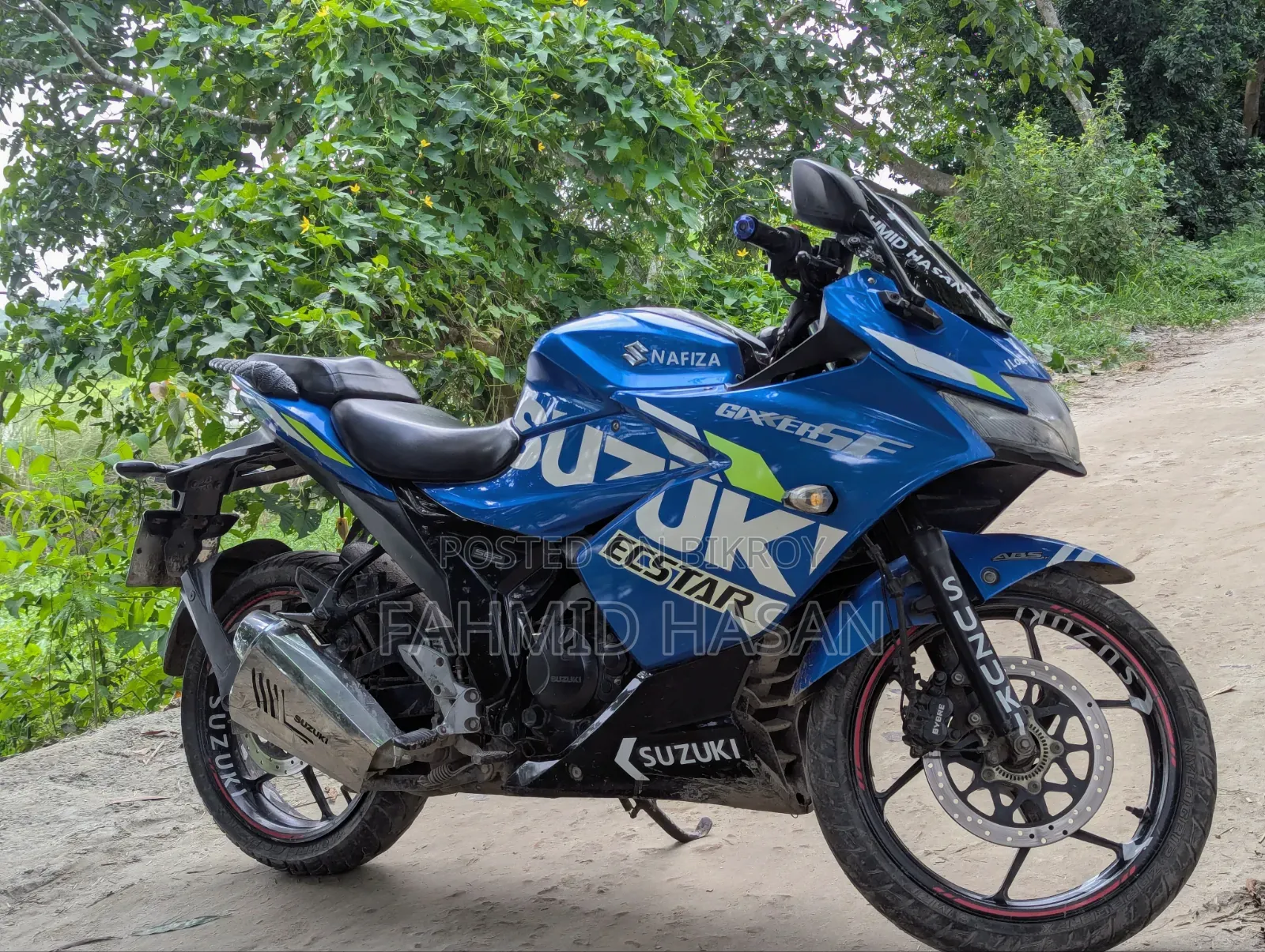 সুজুকি জিক্সার এসএফ ২০২১ নীল