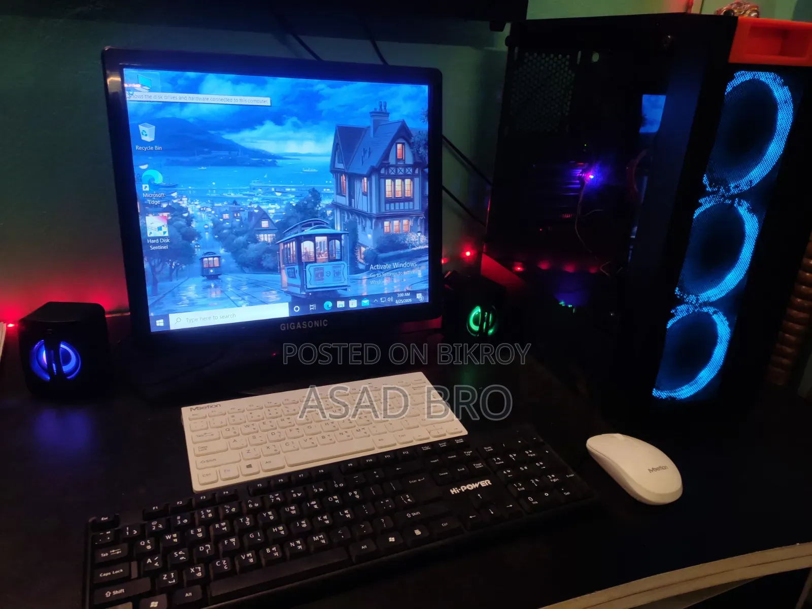Desktop Computer 8GB Intel Core I5 HDD 512GB