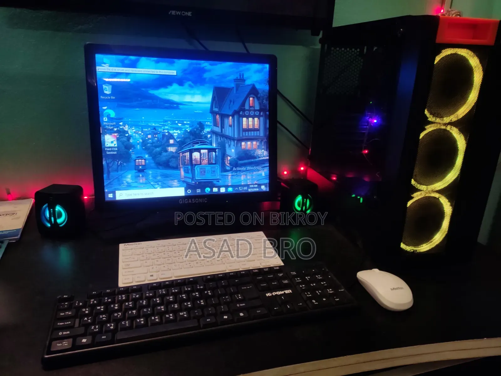 Desktop Computer 8GB Intel Core I5 HDD 512GB