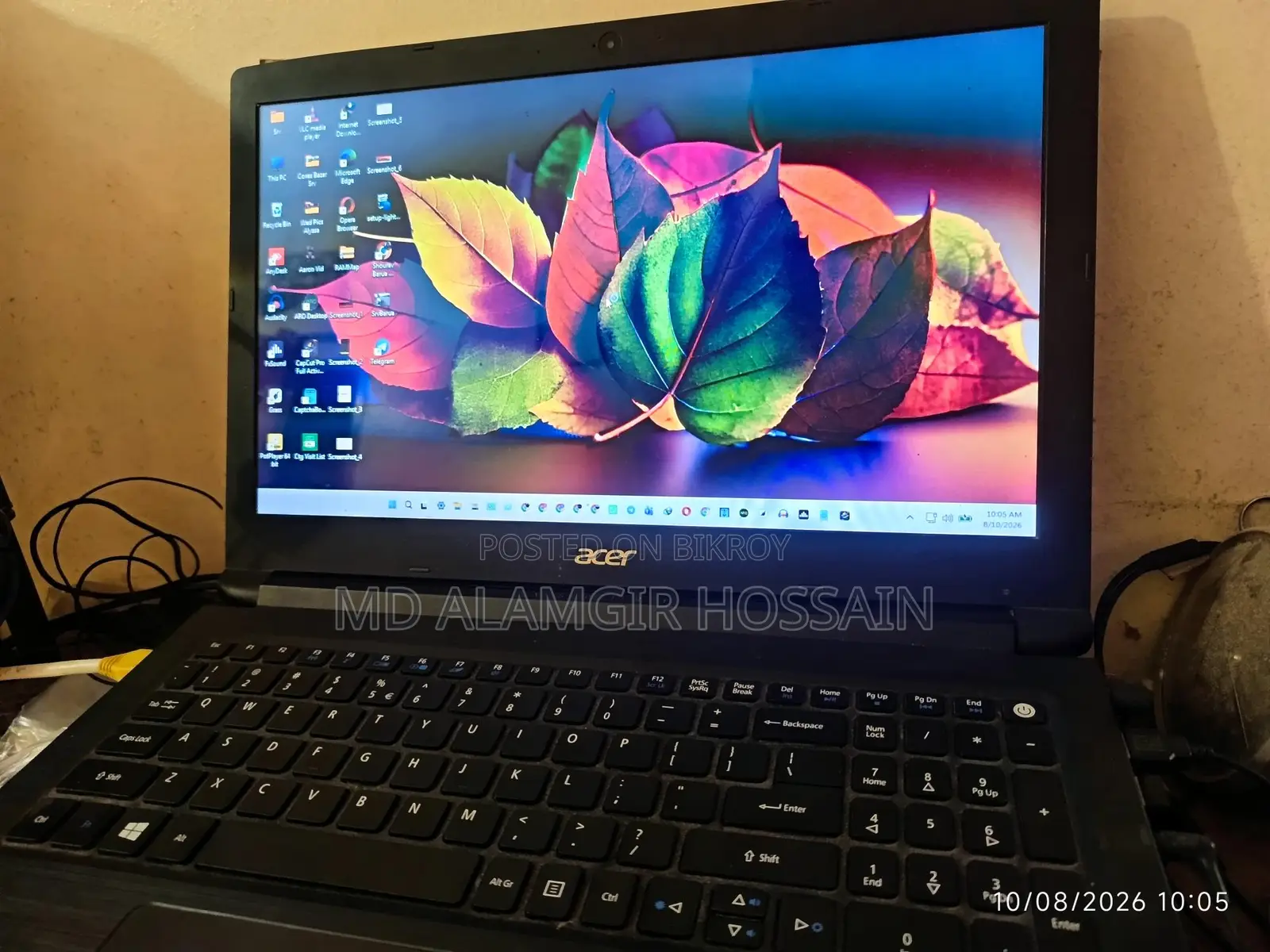 Laptop Acer Aspire 3 8GB Intel Celeron HDD+SSD 512GB