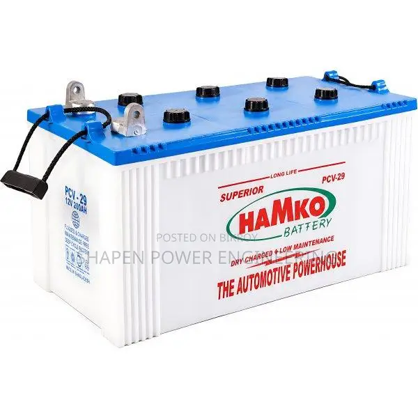 Hamko Popular PCV-29 Plate Battery
