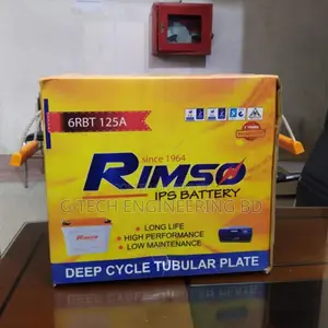 Rimso 125Ah Tubular IPS Battery