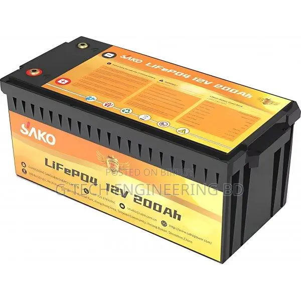 Sako 12V 200AH LiFePO4 Battery