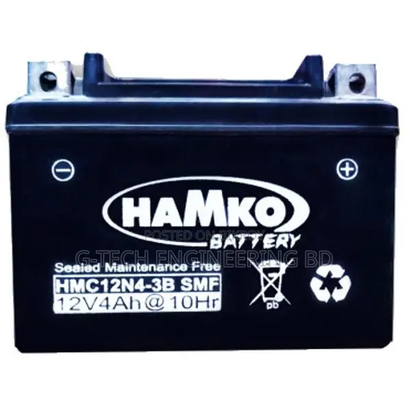 Hamko 12N4-3B Sealed Bike Battery