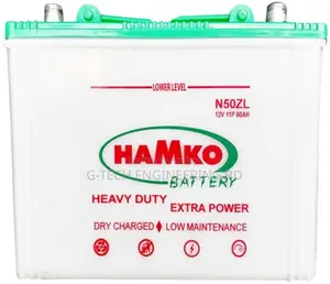 Hamko N50ZL Lead Acid Car Battery