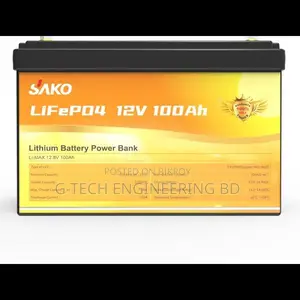 Sako Li-Max 12.8V 100AH LiFePo4 Battery