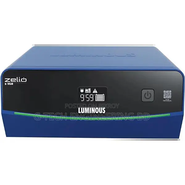 Luminous Zelio S-1150 900VA Pure Sine Wave Inverter IPS