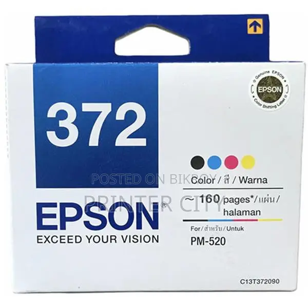 Epson T372 Tri-Color Photo Ink Cartridge