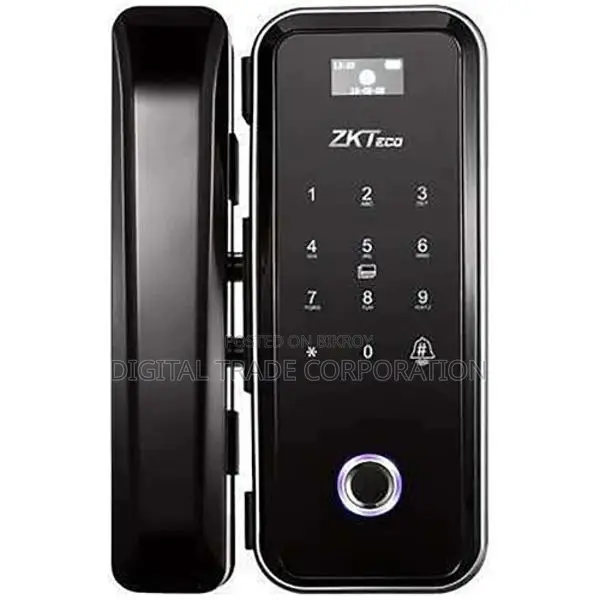 ZKTeco GL300W Fingerprint Wi-Fi Glass Door Smart Lock