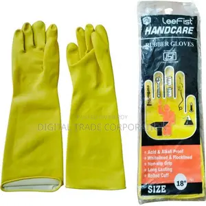 LeeFist Heavy Duty 18" Rubber Gloves