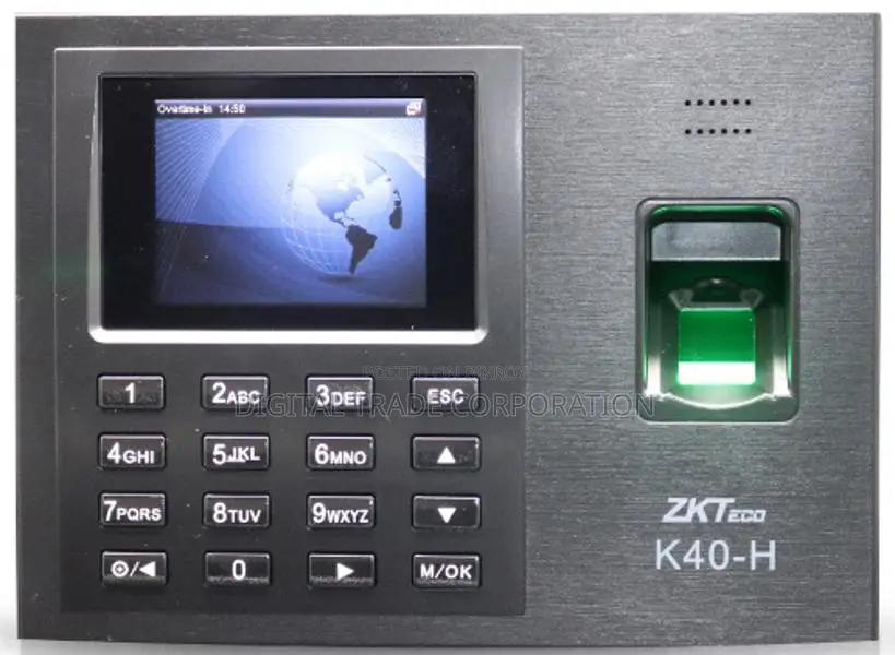 ZKTeco K40H Biometric Fingerprint Reader Time Attendance