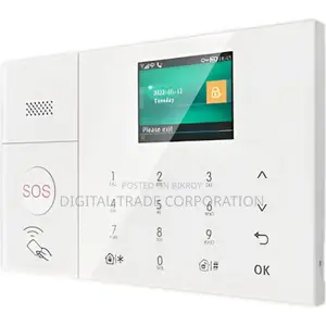 Verbex Alarm Panel with Wireless 4-Smoke Detector Pack