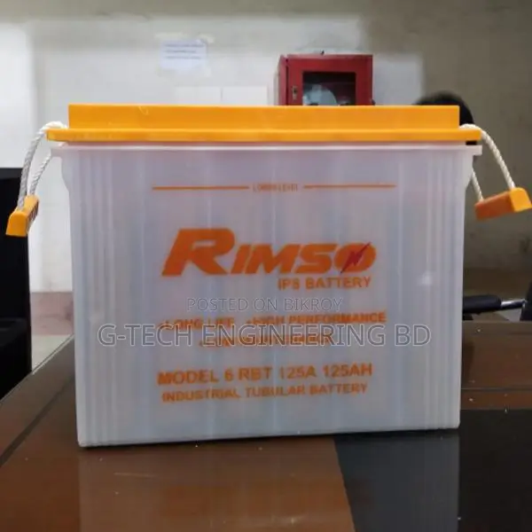 Rimso 125Ah Tubular IPS Battery