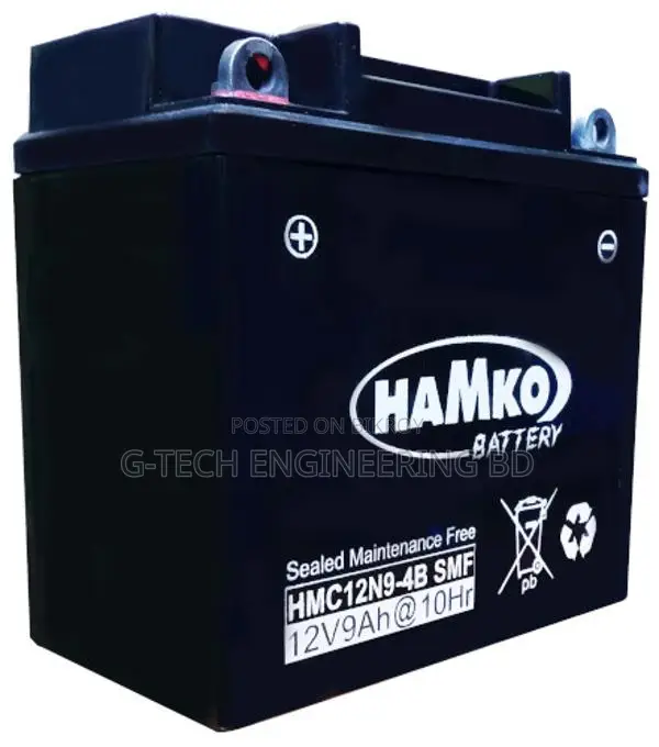 Hamko 12V 9AH Bike Battery