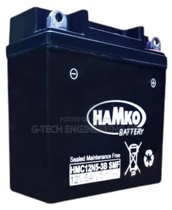 Hamko 12V 5AH Motorcycle Battery