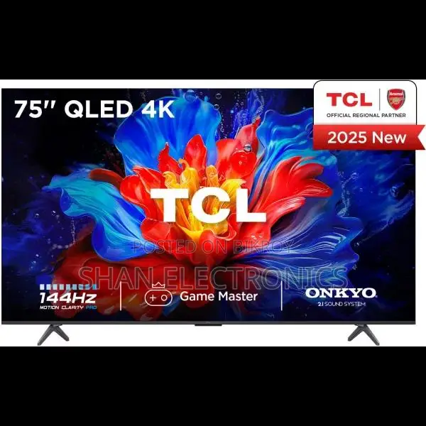 TCL 75P8K 75" 4K UHD HDR QLED Google TV 2025