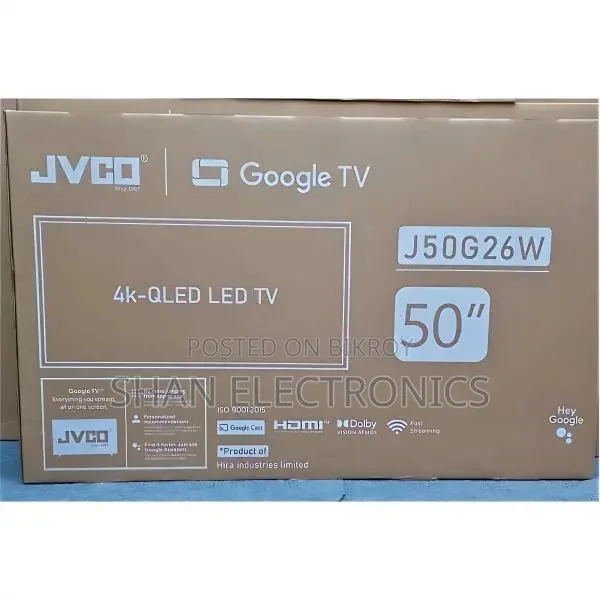 Jvco J50G26W 50" 4K QLED Google TV