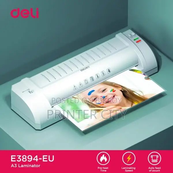 Deli E3894-EU A3 Laminating Machine