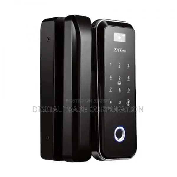 ZKTeco GL300W Fingerprint Wi-Fi Glass Door Smart Lock