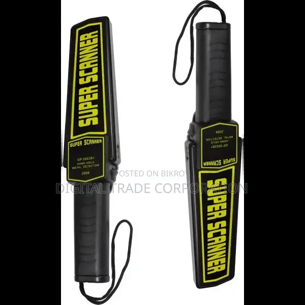 Super Scanner Hand-Held Metal Detector